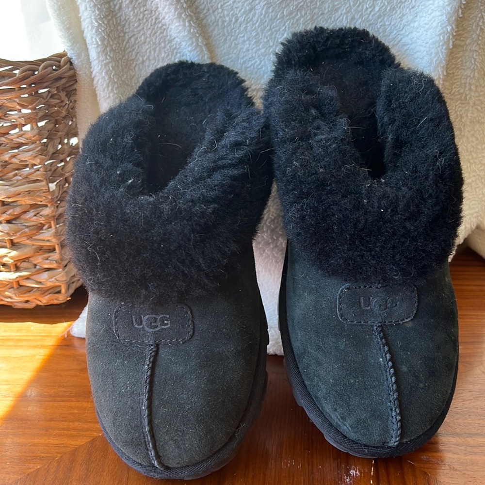 Ugg Black Slippers